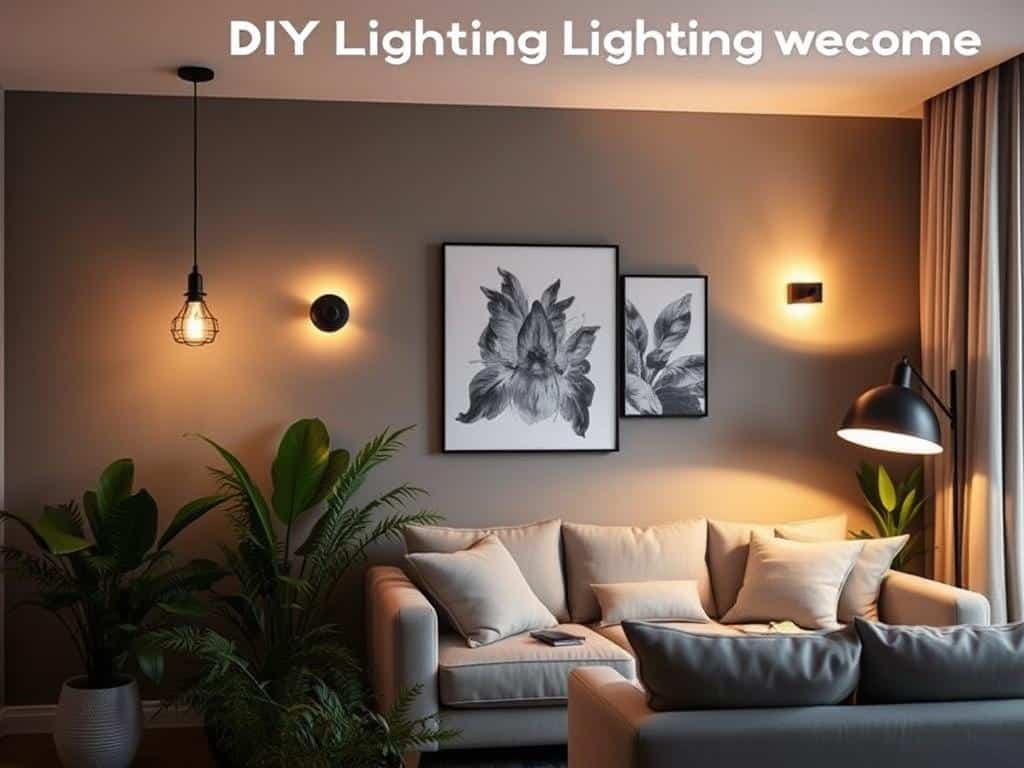 DIY home improvements lighting upgrades