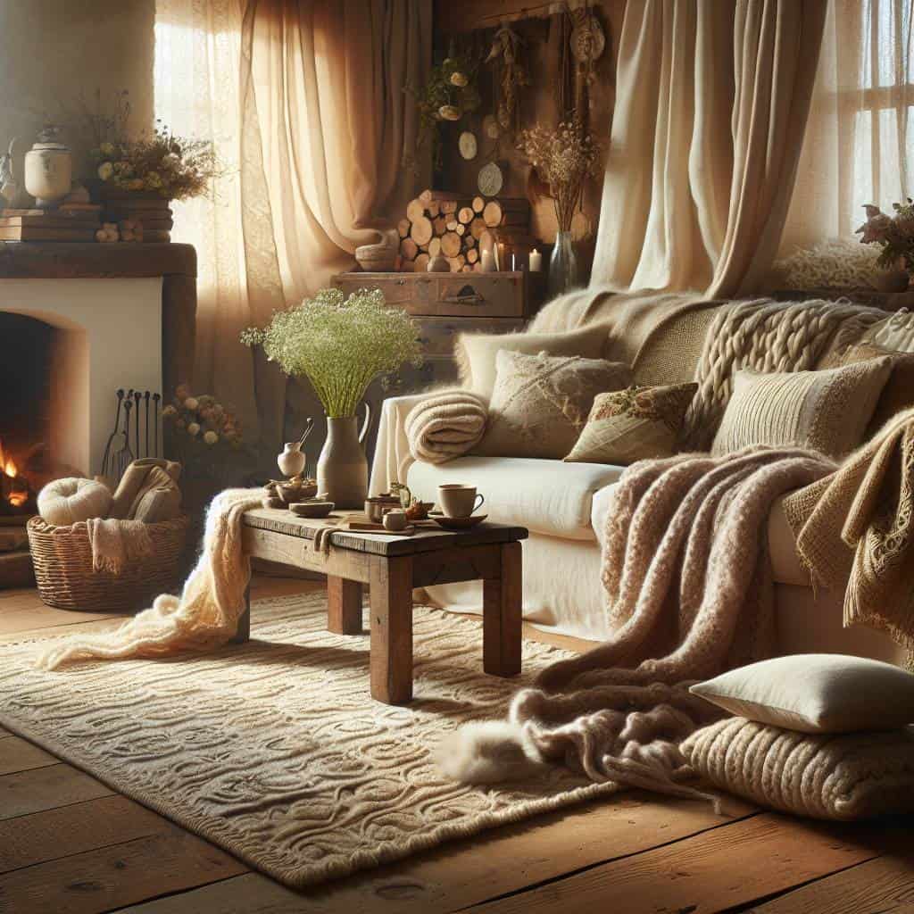 In Pursuit of Softness: Cozy Living Room