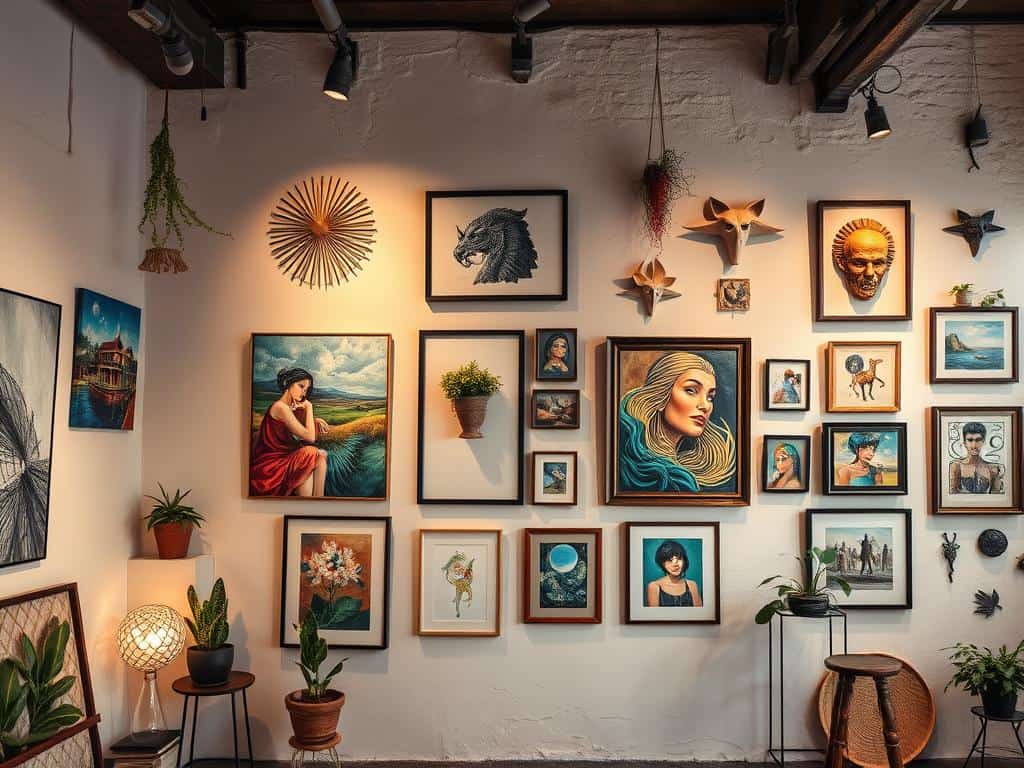Transform Blank Walls with These Creative Art Ideas