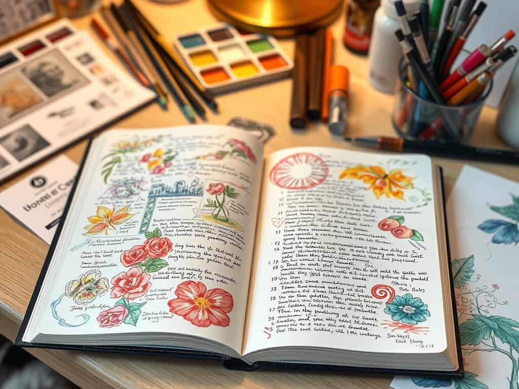 artistic journaling