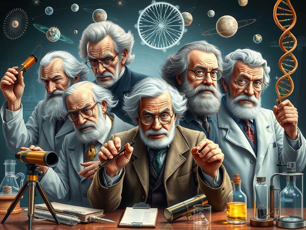 Influential figures in science