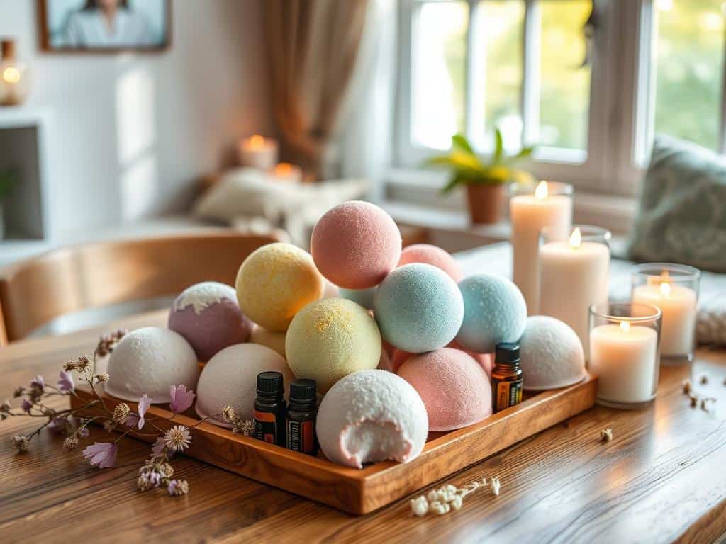 DIY bath bombs