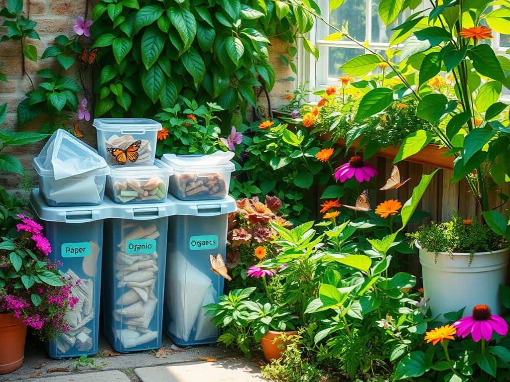 sustainable living and recycling impact