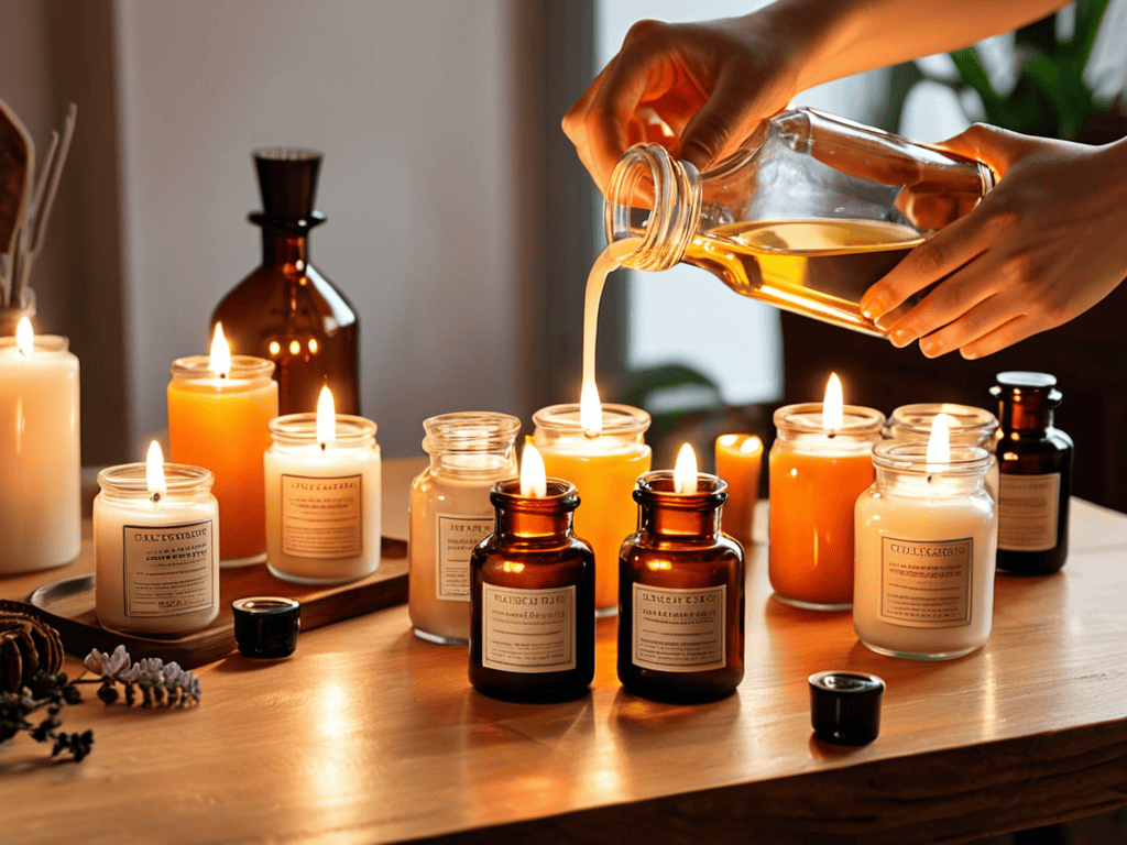 Project Overview candle jar refilling process