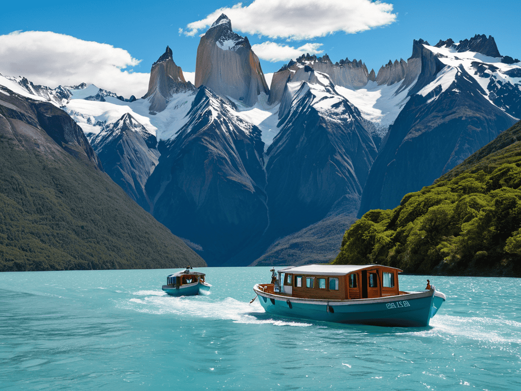 Exploring Marble Caves Chile