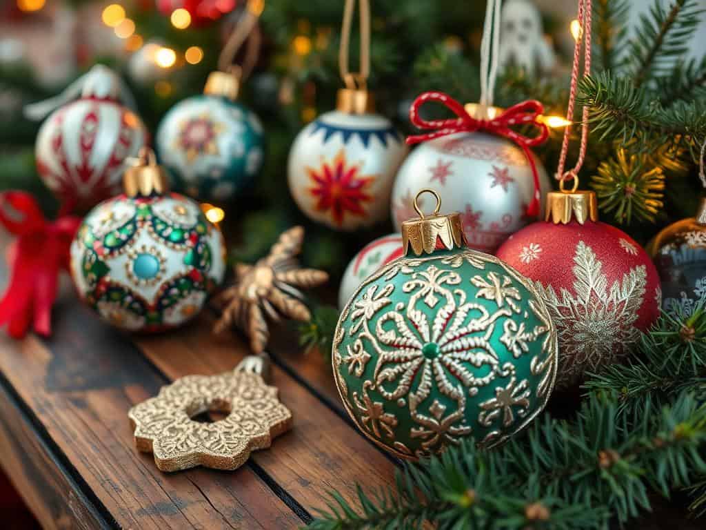 handmade holiday ornaments