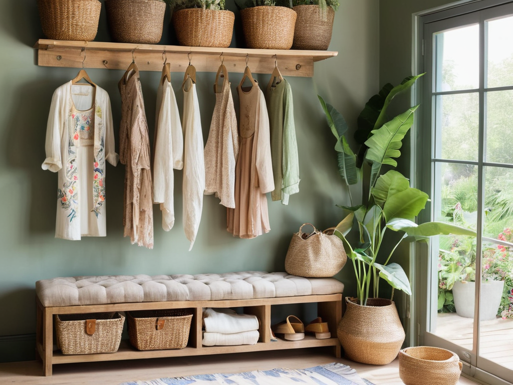 Climate adaptive wardrobe weaving