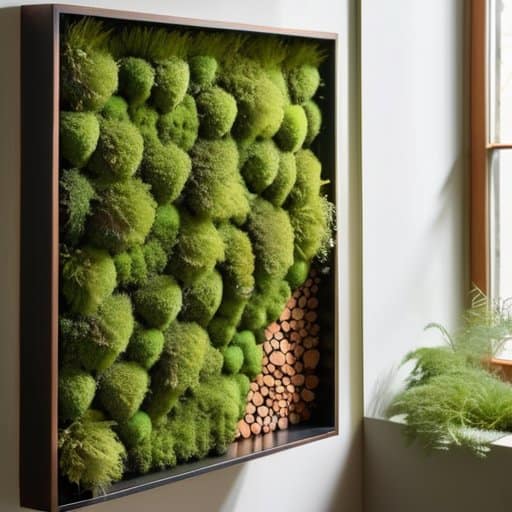 Framed Dreams Diy Moss Wall Frame Ideas for Bohofuturist Spaces