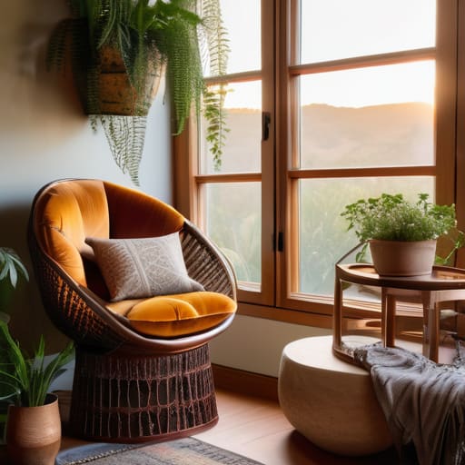 Hygienic Interior Design Meets Bohemian Soul.