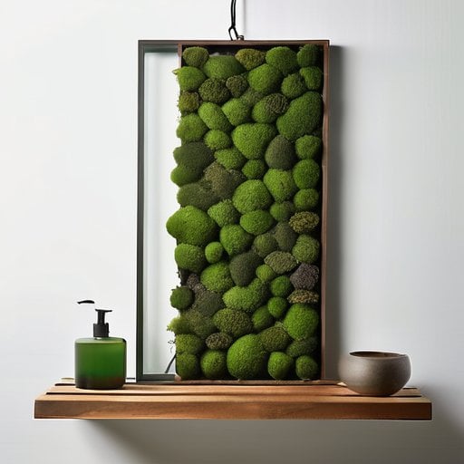 Moss‑Made Finale: vibrant forest‑floor moss wall