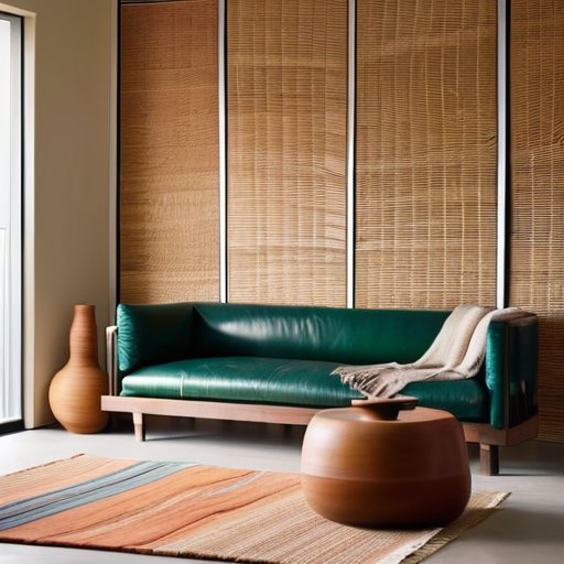 Wrapping It All Up: vibrant textured interior