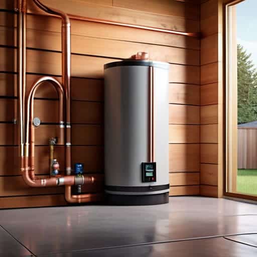 Installing a DIY heat-pump water heater.