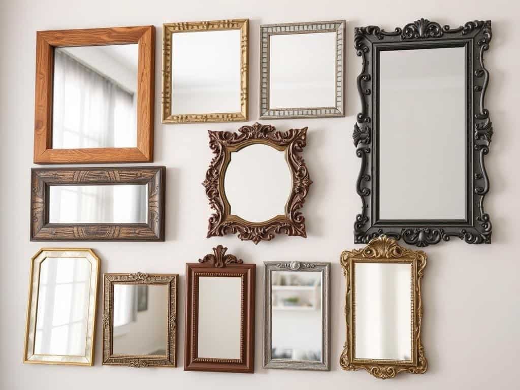 DIY Mirror Frames