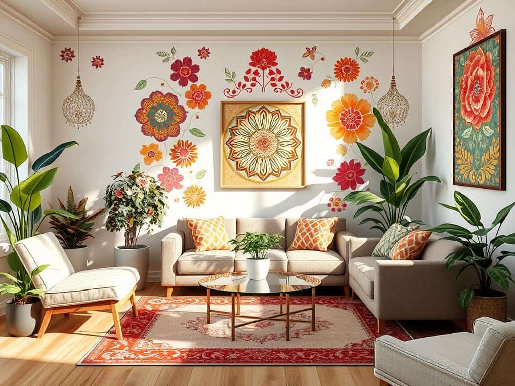 stencil art for home decoration