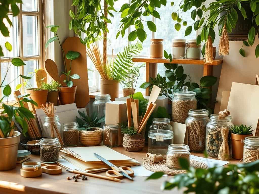 eco-friendly crafts and sustainable materials