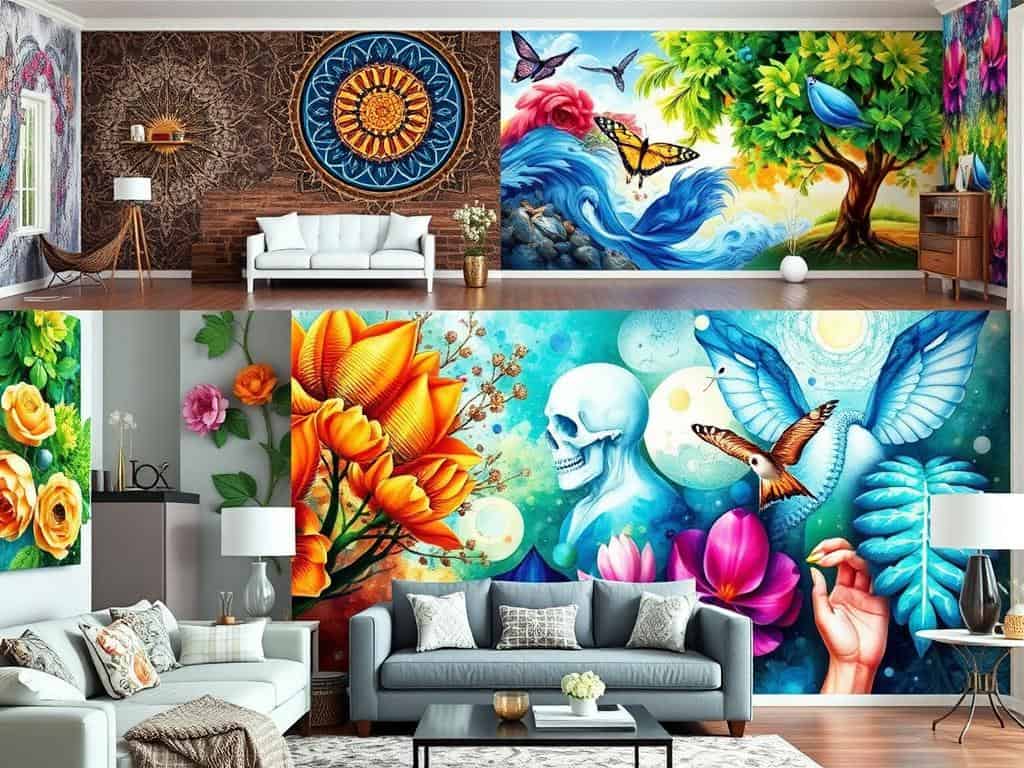 Transform Your Space with These 8 DIY Wall Murals