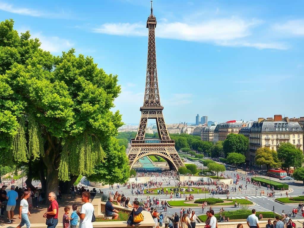 Eiffel Tower in Paris Eiffel Tower in Paris