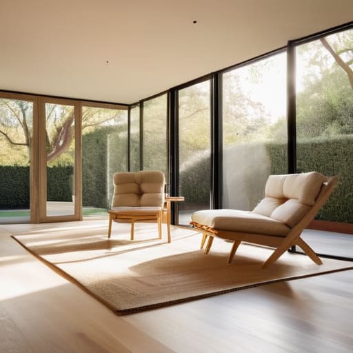 How to arrange a room around one large window.