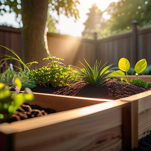 Cultivating Your Living Masterpiece in garden beds.