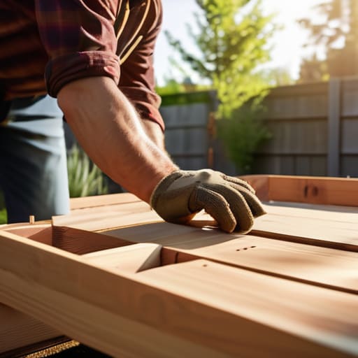 How to build a raised garden bed.