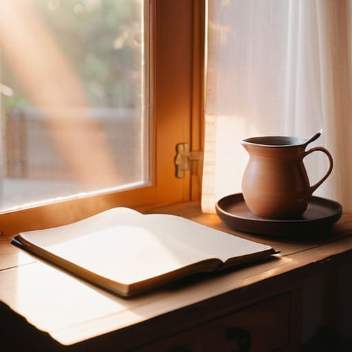 How to start a morning routine artistically.